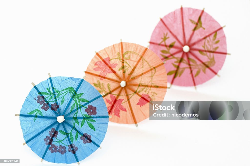 Three Party Umbrellas Similar images: Drink Umbrella Stock Photo
