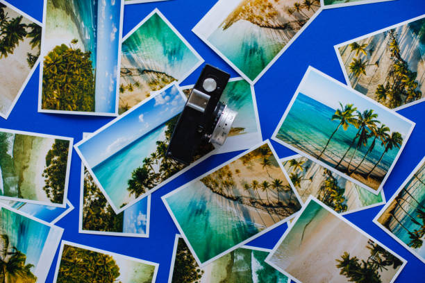 istock Photos from Caribbean summer vacation and camera 1159495491