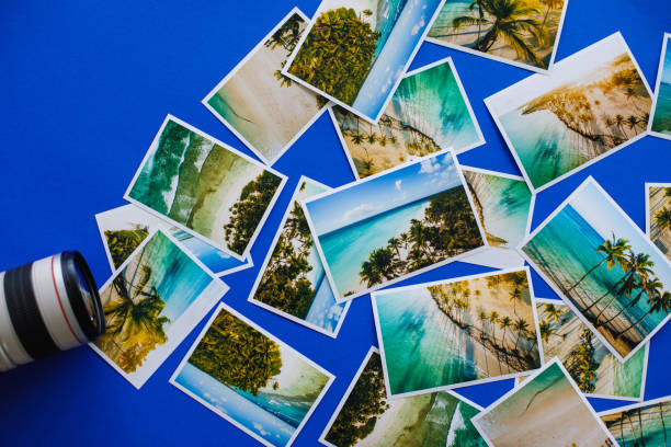 istock Photos from Caribbean summer vacation and camera 1159495544