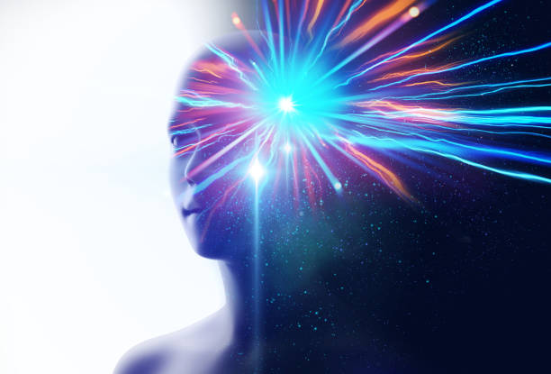 istock silhouette of virtual human and nebula cosmos  3d illustration 1159514339