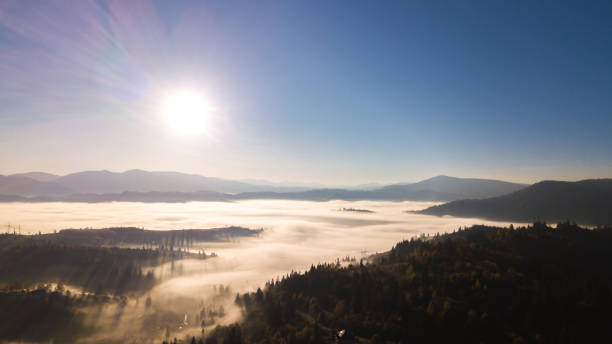 istock Majestic sunrise in the mountains landscape 1159521966