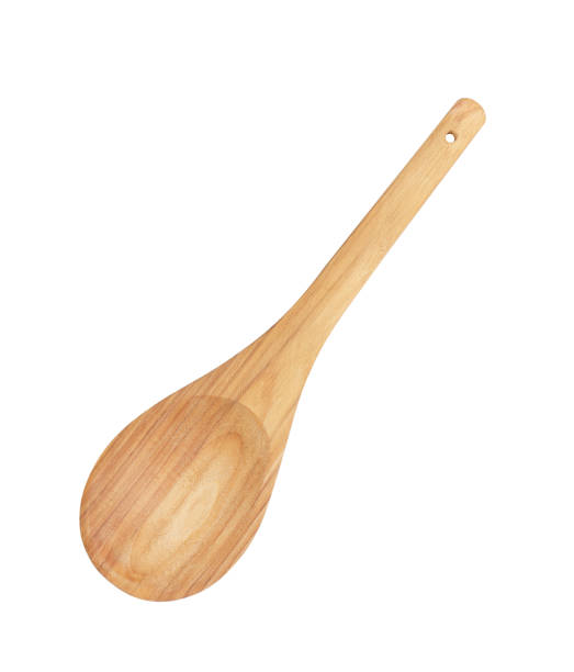 istock Wooden Spoon isolated on white background 1159523738