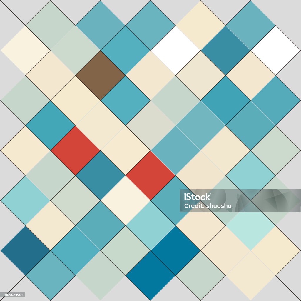 Chex Line Pattern Geometric Check Line Pattern Background Stock Illustration - Download ...