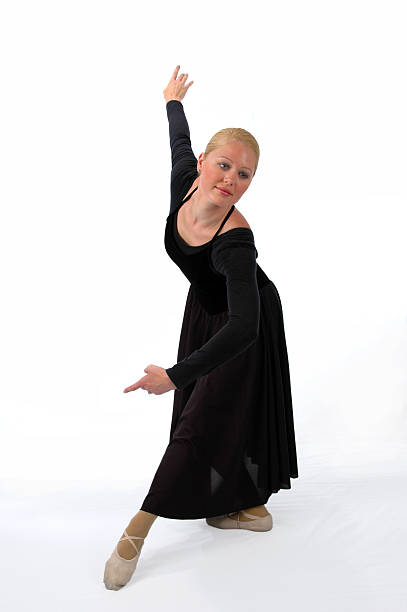 ballerina tanzen - traditional dancing ballet dancing classical style stock-fotos und bilder