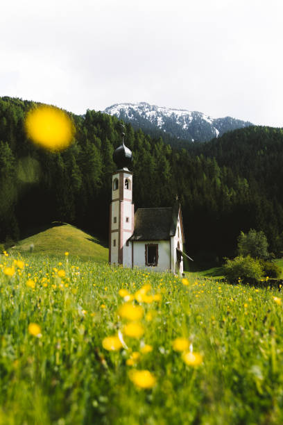 istock Summer sunset in Dolomites Alps 1159538281