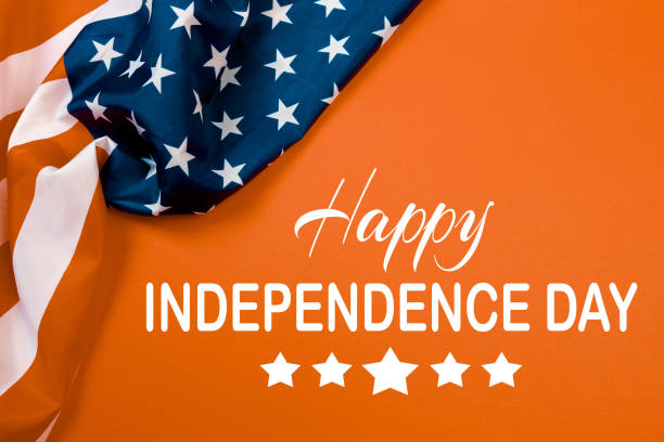 istock Happy Fourth of July USA Flag - Image 1159540207