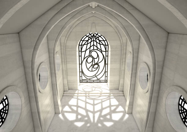 istock Decorative Glass Window Nativity Scene 1159543898