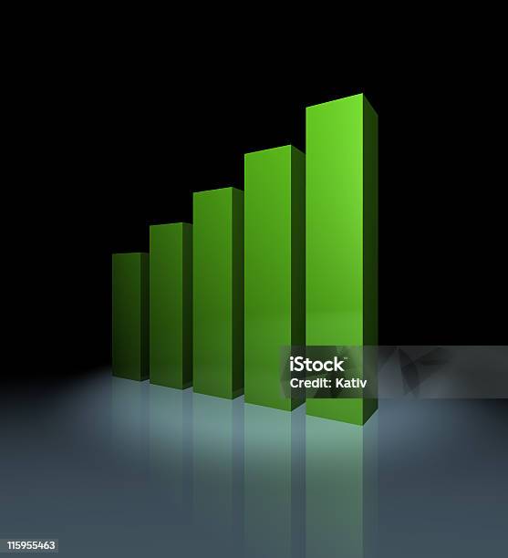 Grafico Di Crescita - Fotografie stock e altre immagini di Affari - Affari, Aspirazione, Azioni e partecipazioni