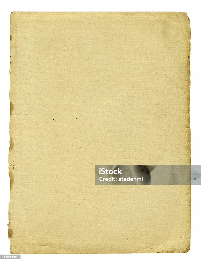 旧 grunged 染色内に黄色いブックページ - カラー画像のロイヤリティフリー�ストックフォト