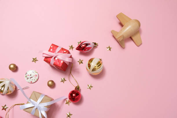 istock wooden children's plane on a pink background 1159555311