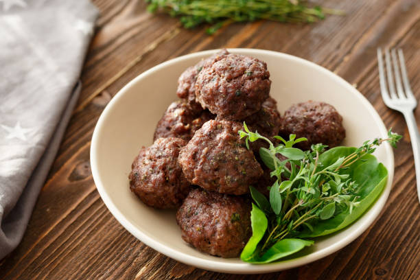 Homemade meatballs