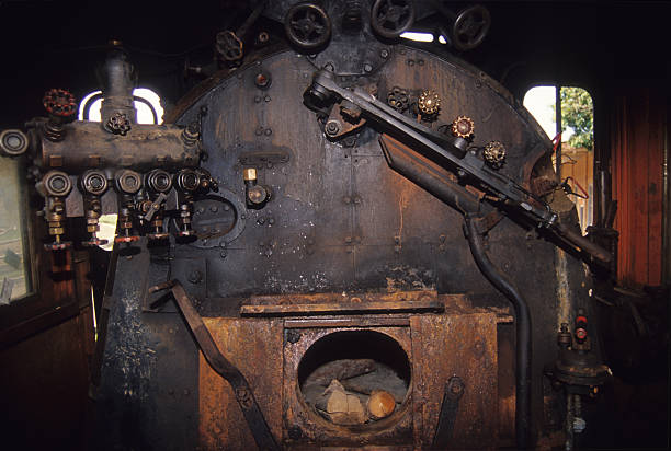 istock Interior of an old locomotive 115956267
