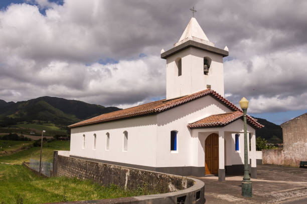 istock Church in Lomba do Pomar, Sao Miguel 1159567446