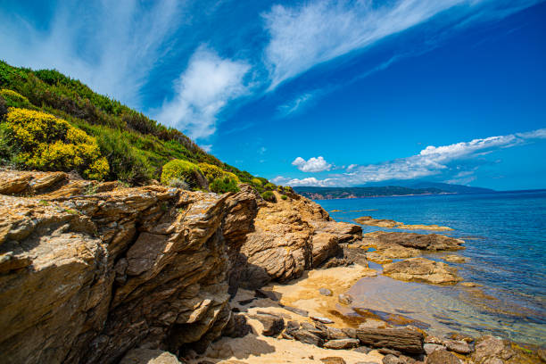 istock Greece island Skiathos beach in the sunny day 1159567546
