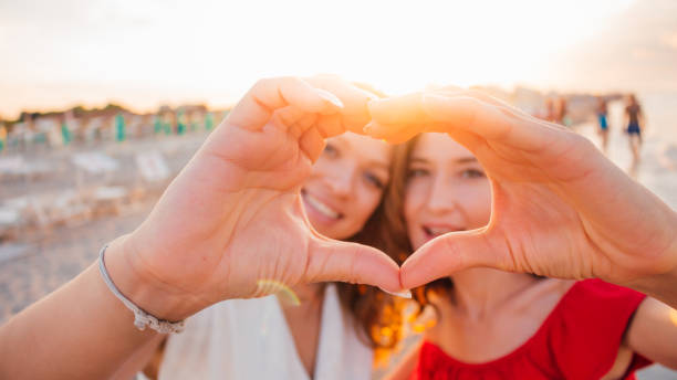 istock Girls making selfie 1159568597