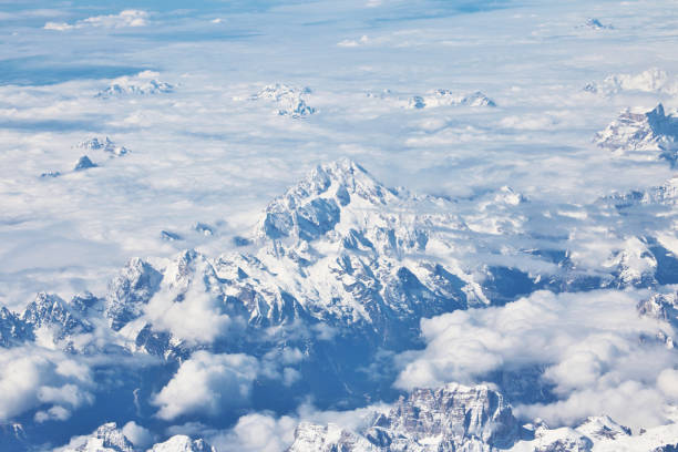 istock Aerial View of the Alps 1159570161