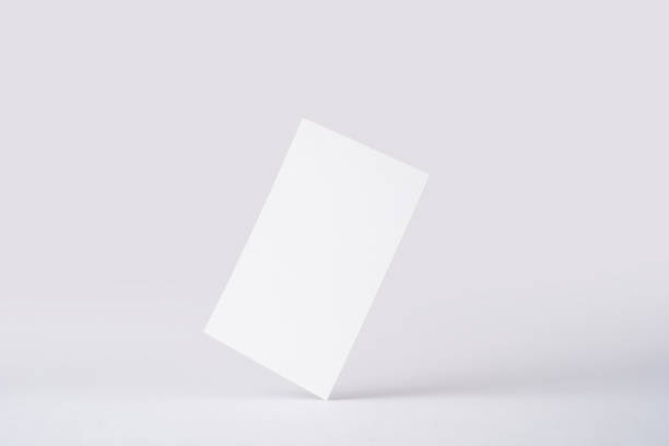istock front view of white business card on white 1159573818