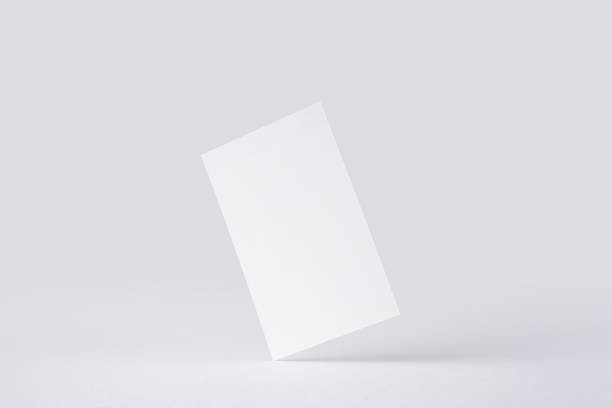 istock front view of white business card on white 1159573823