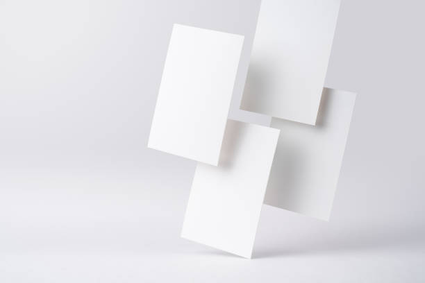 istock front view of white business card on white 1159574029
