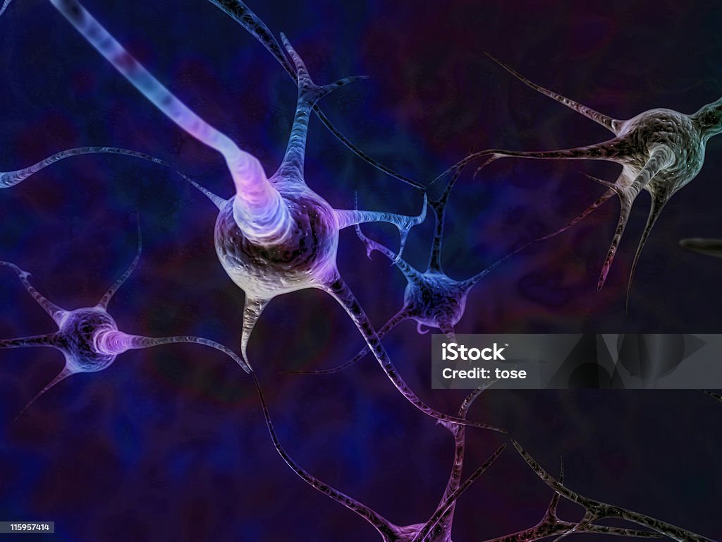 뇌 세포가 상호 - 로열티 프리 건강관리와 의술 스톡 사진