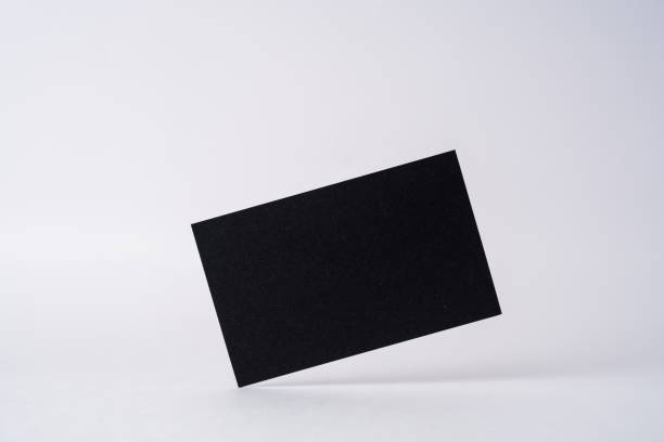 istock front view of black business card on white 1159574658