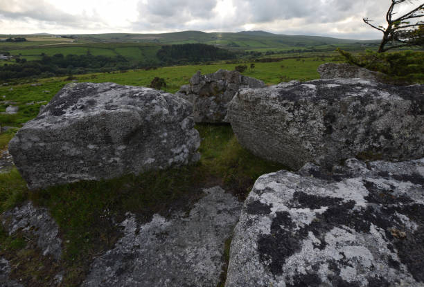 istock Granite outcrop Bodmin Moor 1159577838