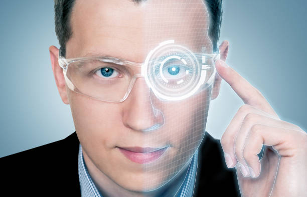 istock A man in augmented reality glasses with a head up display 1159583264