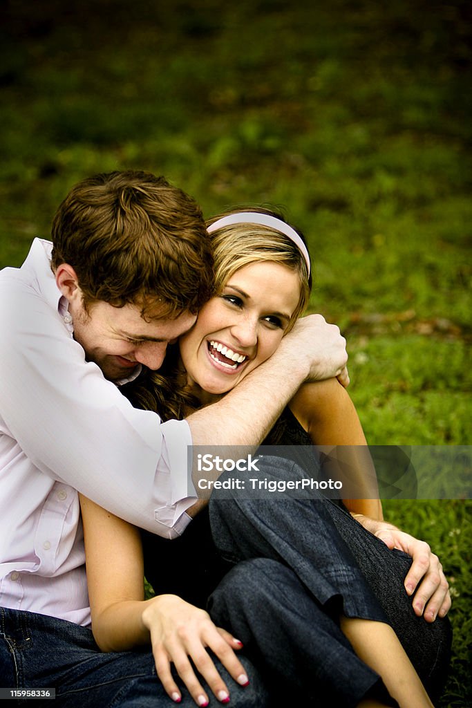 Casal fantástico retratos - Royalty-free Abraçar Foto de stock