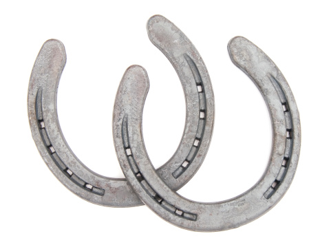 A pair of horseshoes.