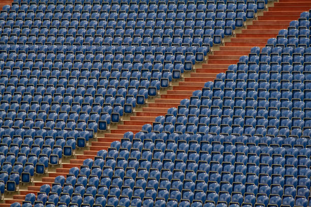 istock Seats in the football stadium 1159588209