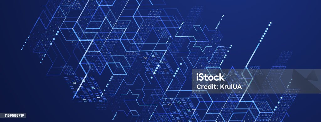 Isometric Big Data Flow Processing Concept Cloud Database Abstract ...