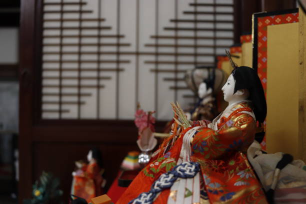 istock Hina doll, Japanese tradition 1159588837