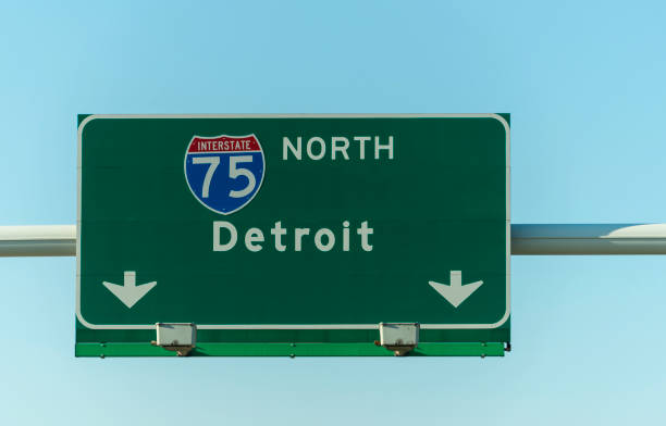 istock Road to Detroit 1159600881
