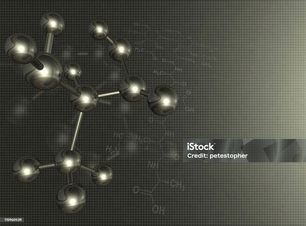 Molécula - Foto de stock de Biologia royalty-free