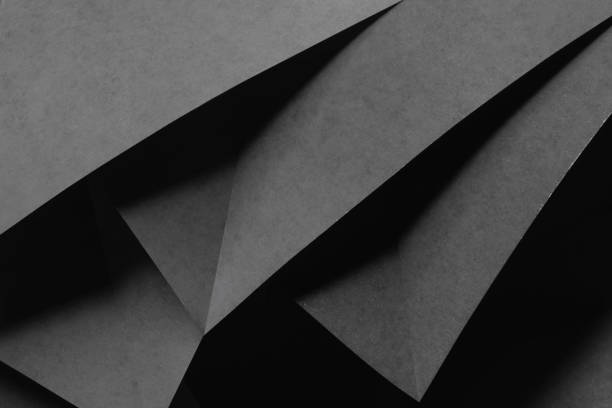 istock Background with geometric shapes of paper, composition abstract 1159606337
