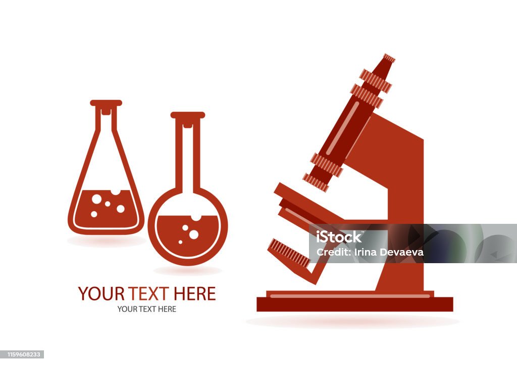 Microscope Abstract Lab Image Abstract Microscope Background With The Study Of Bacteria Molecules ...