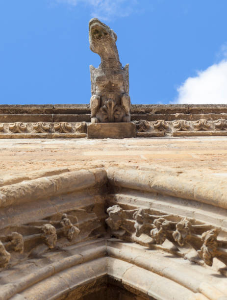 istock Leon Cathedral gargoyle, Spain 1159612056