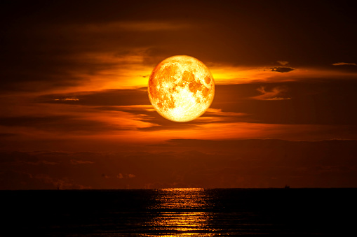 full blood moon on sea and ocean light sky silhouette cloud, Elements of this image furnished by NASA

https://spacewatch.global/2018/12/new-space-moon-race-nasa-taps-nine-u-s-companies-for-commercial-lunar-payload-services/