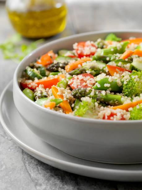 istock Quinoa Salad with a Herb Oil and Vinegar Dressing 1159615445