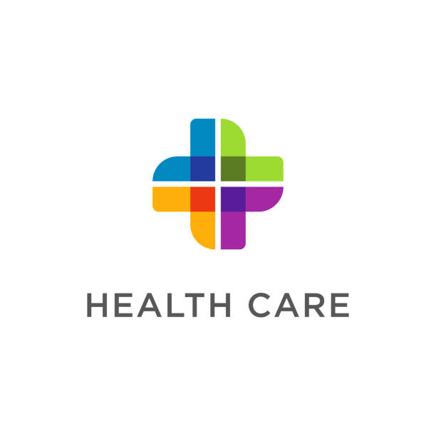 Modern Health Care Business Icon Cross Symbol Design Element Modern Health Care Business Icon Cross Symbol Design Element for Hospital Medical Clinic with High End look cross stock illustrations