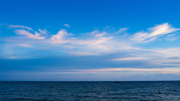 istock Sea and sky on a clear day. 1159623282