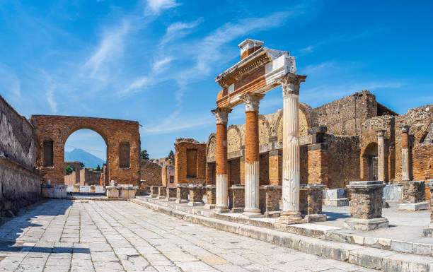 istock Ancient ruins of Pompei 1159627255