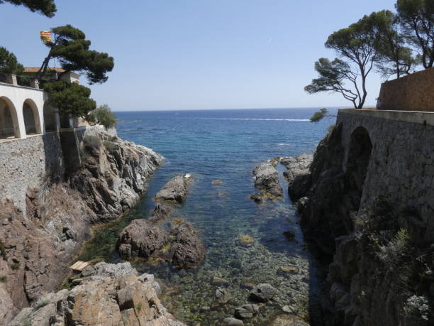 istock Cove between rocks on the Costa Brava 1159631981