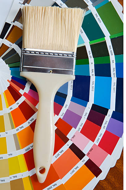 istock Paintbrush with card of colors 115963343