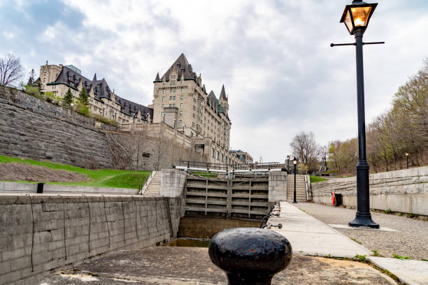 istock Ottawa River Pathway at Rideau Canal in Ottawa, Canada 1159633809