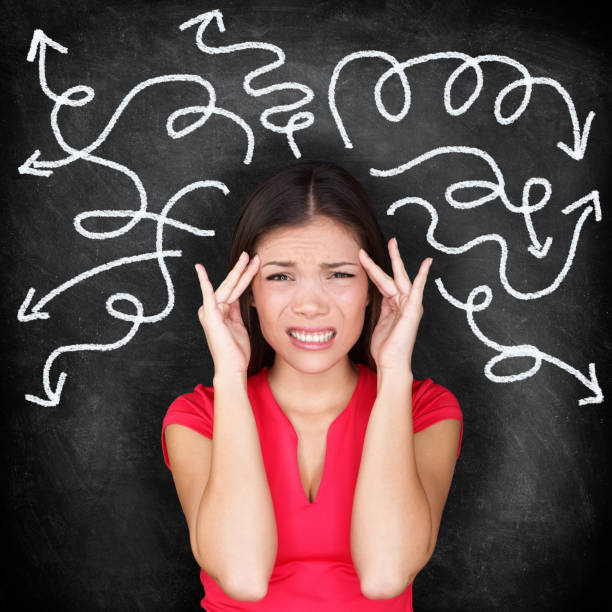 istock Confused woman - people feeling confusion 1159637267