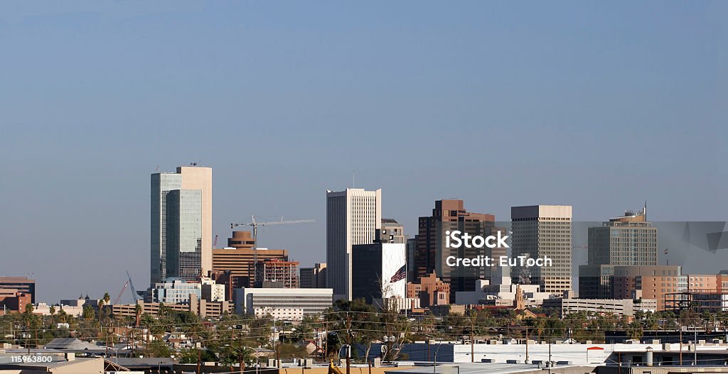 Panorama di Phoenix Downtown, Arizona - Foto stock royalty-free di Arizona