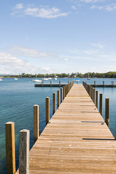 istock Marina Dock in the Michigan Great Lakes, USA 115963885
