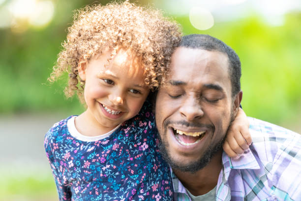 istock Father and daughter having fun together 1159640038