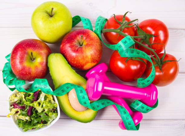 istock Fruit and vegetables as part of a healthy diet . Proper nutrition. 1159641863